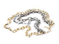 Collar 4US: Cesare Paciotti Mujer Autunno Inverno 21 in Aluminio 4UCL4327W - 4UCL4327W